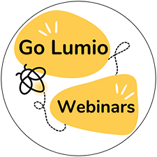 Icono que representa los seminarios web Go Lumio