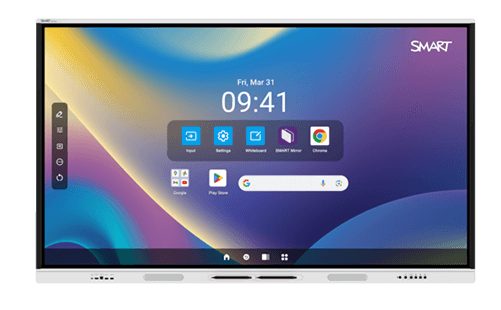 SMART Board GX Plus series with default international home screen