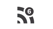 Icon indicating the latest WiFi 6 technology, known for its fast wireless network speeds and efficiency.