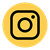 Logotipo de Instagram en negro sobre un fondo amarillo
