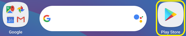 Play Store app icon