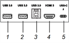 Front connector panel