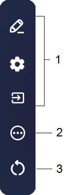 Side menu commands